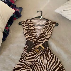 Blue sketch long shirt